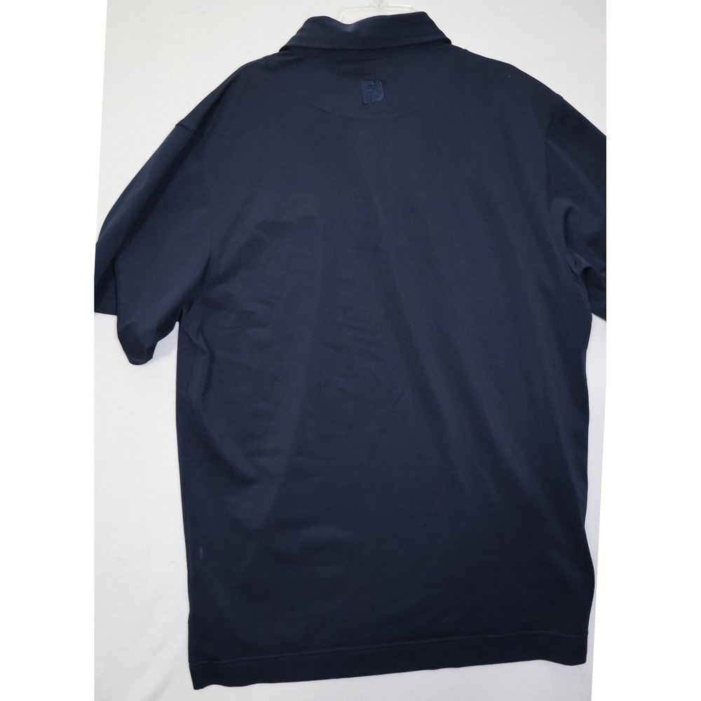 FootJoy FJ Mens Navy Blue ProDry Golf Polo Shirt Size M - Picture 4 of 4